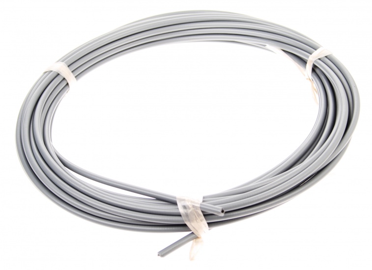 Rem buitenkabel Elvedes met teflon voering  ø5,0mm / 10 meter - grijs (rol)