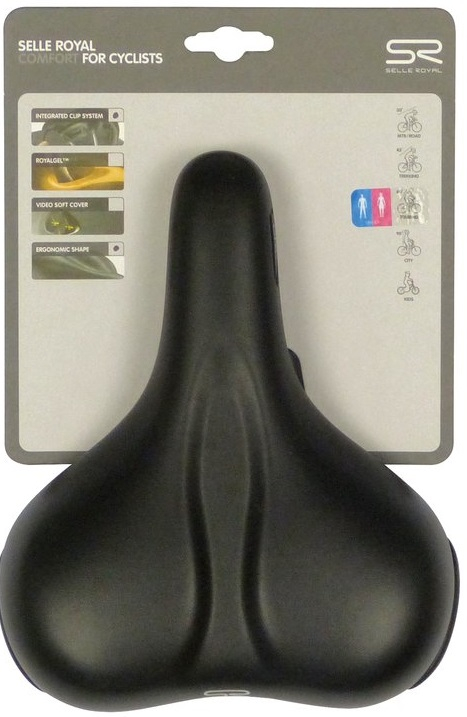 Fietszadel Selle Royal Rio Plus City unisex - zwart - Afbeelding 2
