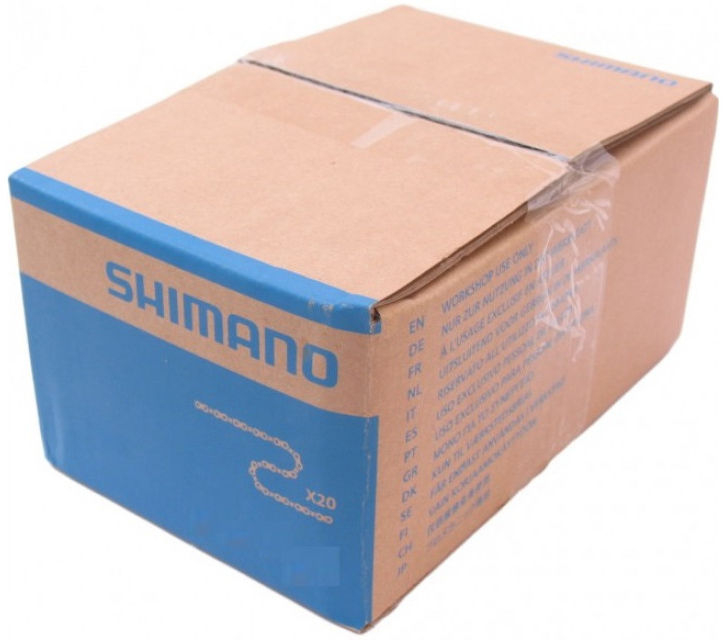 Ketting 10 speed Shimano HG95 XTR/XT/SLX/Saint met kettingpen (werkplaatsverpakking á 20 stuks) - Afbeelding 2