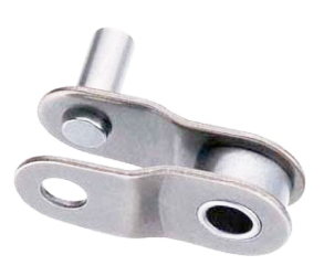 Halve kettingschakel 3/32" KMC anti-roest - zilver