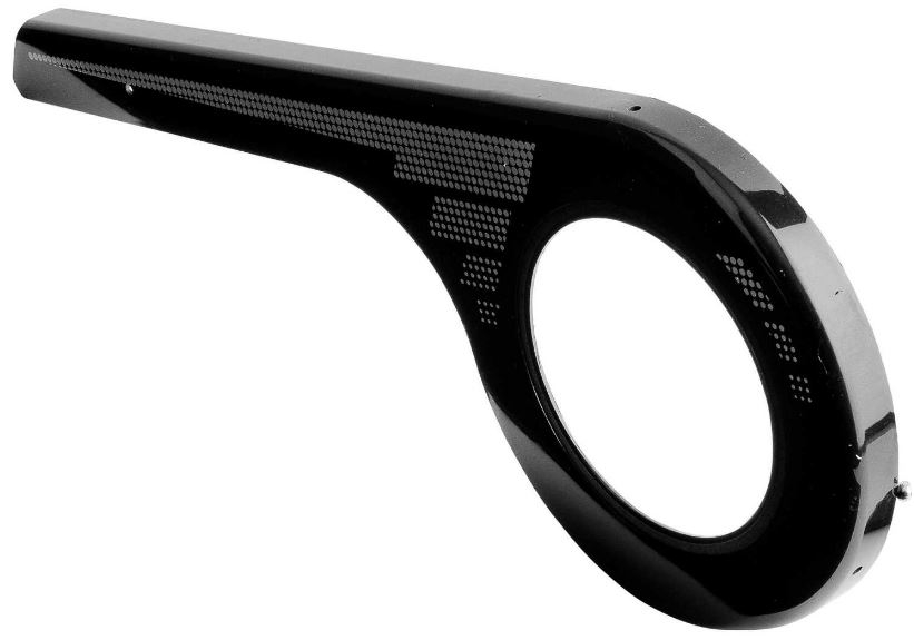 Ketingscherm 24/26/28" Axa GSR Junior voor 38-40 tands tandwielen - zwart - Afbeelding 2