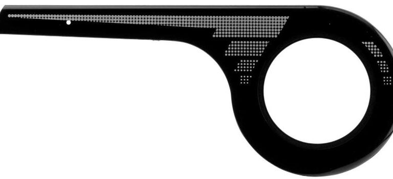 Ketingscherm 24/26/28" Axa GSR Junior voor 38-40 tands tandwielen - zwart