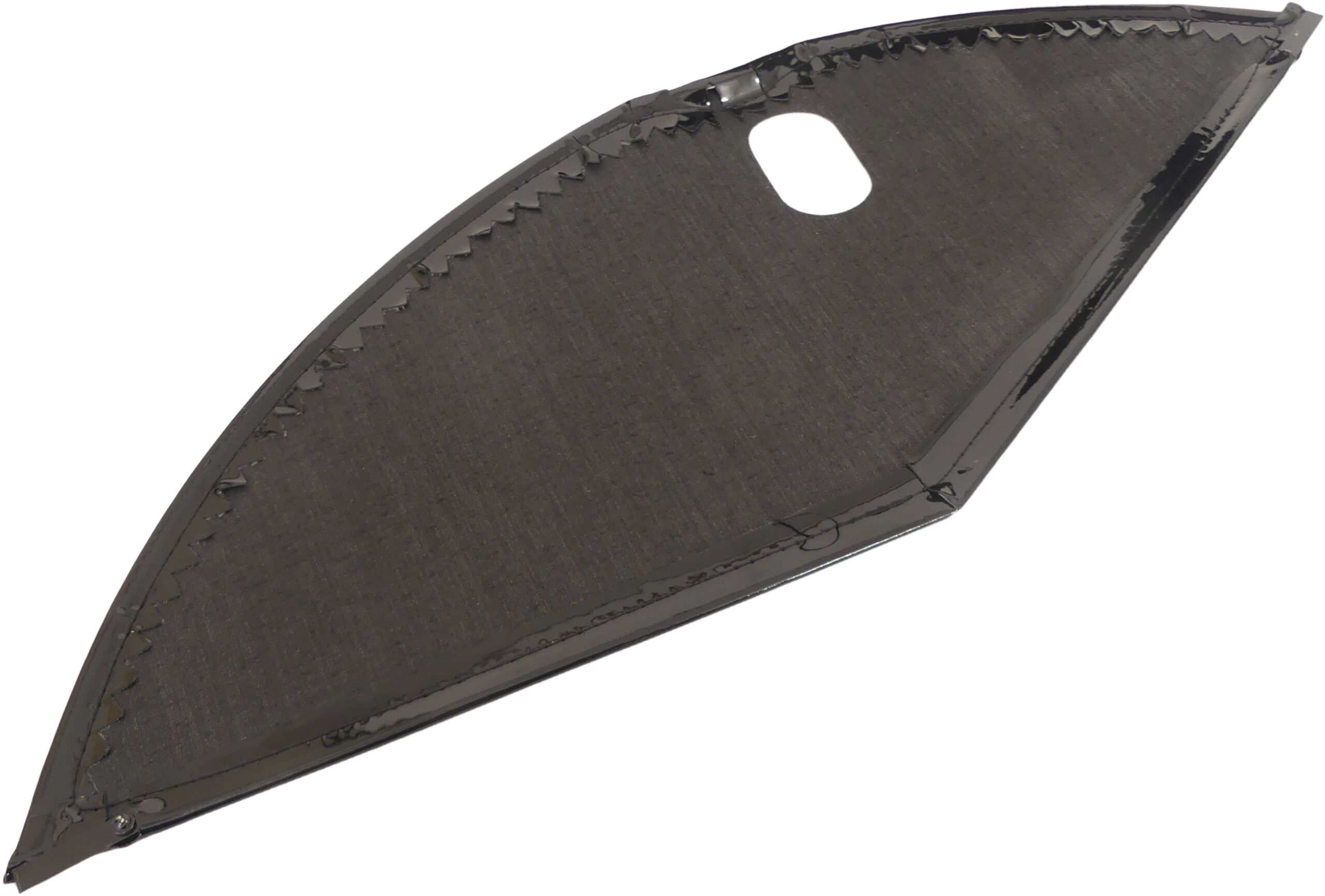 Jasbeschermer 28" Tour Lakdoek - glanzend zwart - Afbeelding 3