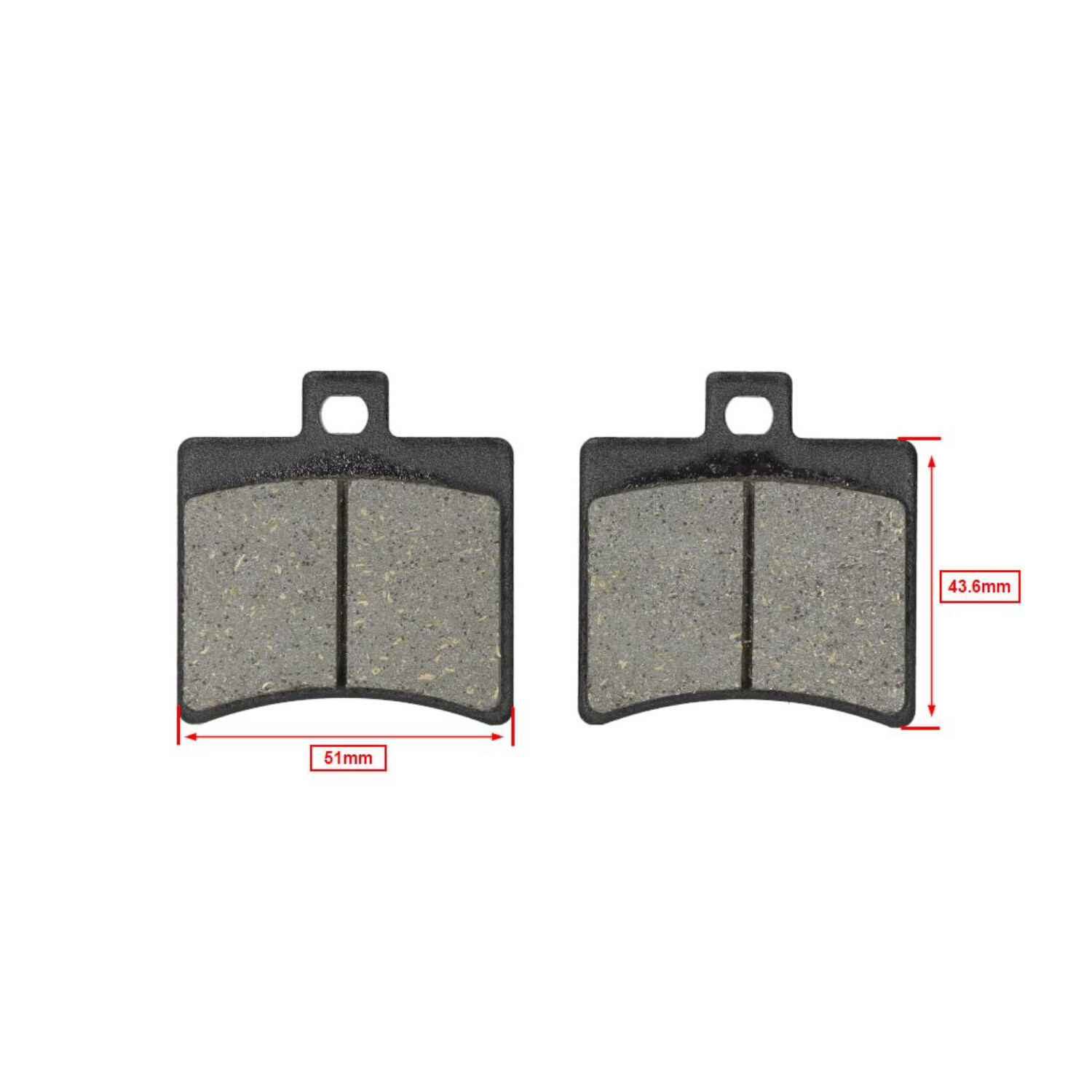 Remblokset Newfren Achter Sr2000, Sr2000 Ditech Fd0267 - Afbeelding 2