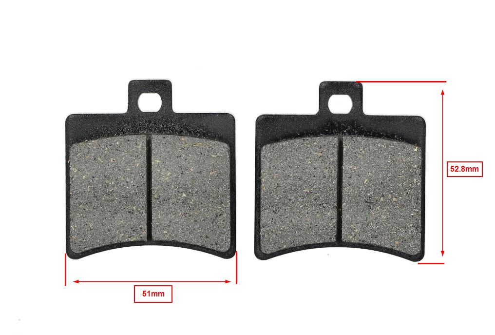 Remblokset Polini Achter Sco Aprilia 174.0020 - Afbeelding 4