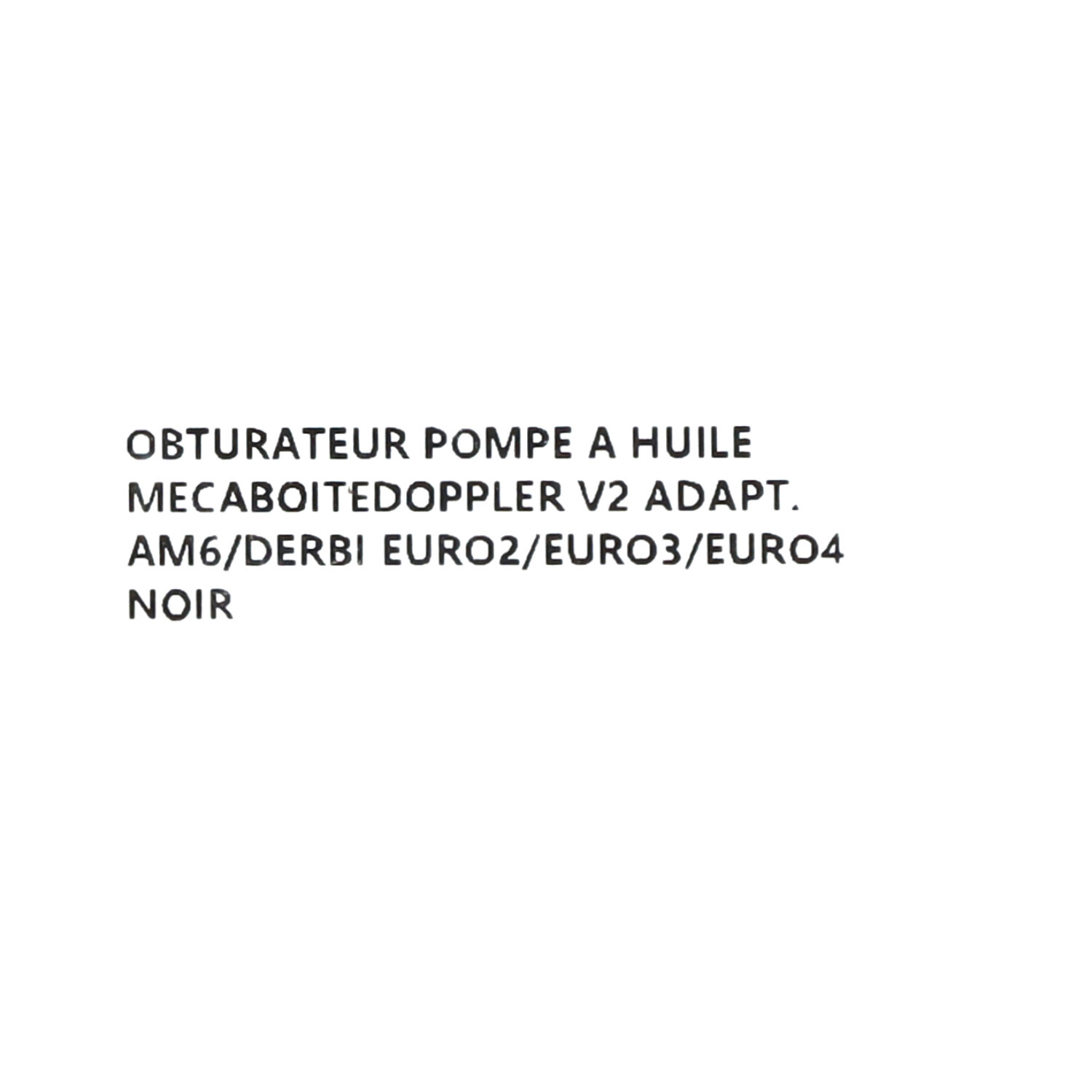 Afdekplaat Doppler Oliepomp V2 Rood Derbi Senda, Minarelli Am6 - Afbeelding 3