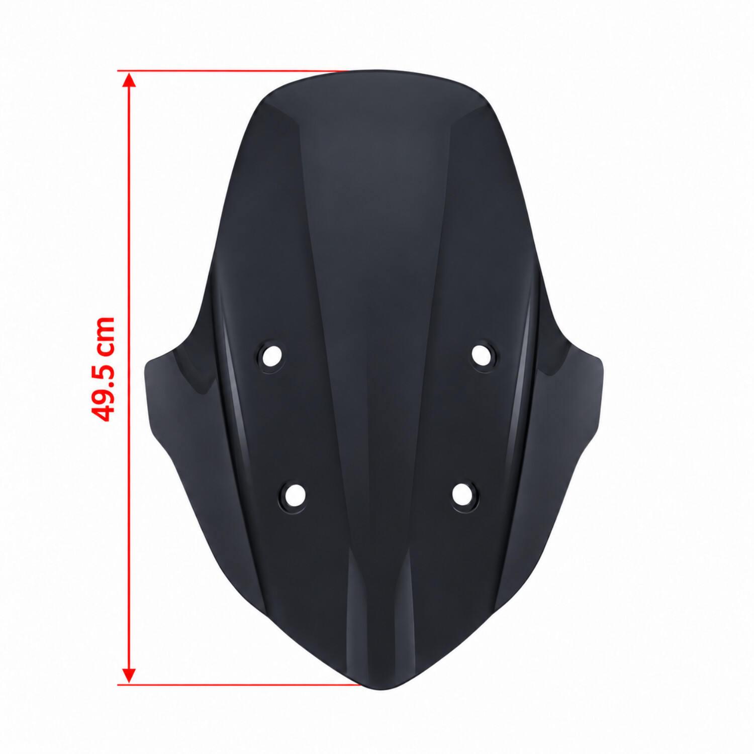 Windscherm Aprilia origineel los hoog Euro-5 donker smoke SXR 50/160 1B007724 - Afbeelding 2