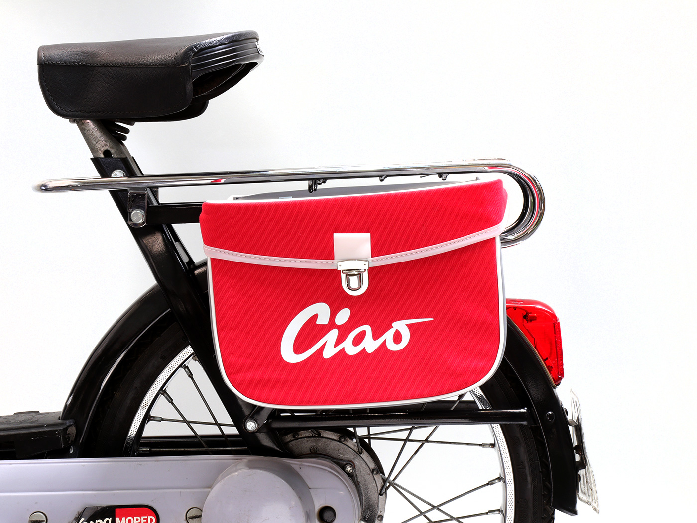 Zijtas Moto-nostra Rood/grijs Ciao - Afbeelding 10
