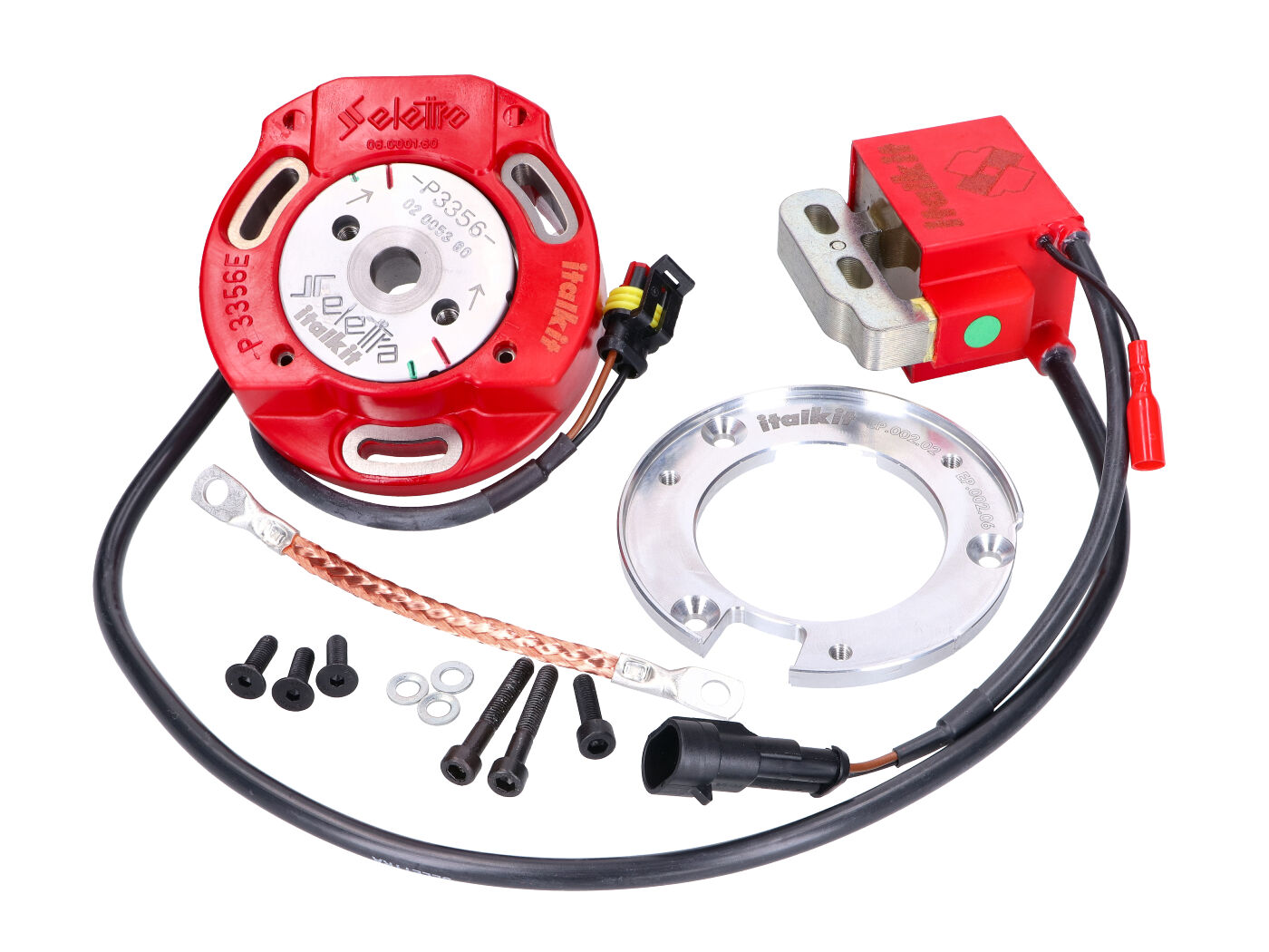 Ontsteking Italkit Electronisch + Binnenrotor Selettra Senda2006 Ee.002.06 - Afbeelding 2