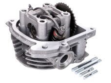 Cilinderkop Compleet Lange Klep + Nokkenas En Tuimelaar (sls) 69.5mm Sco China 4t, Sco Gy6