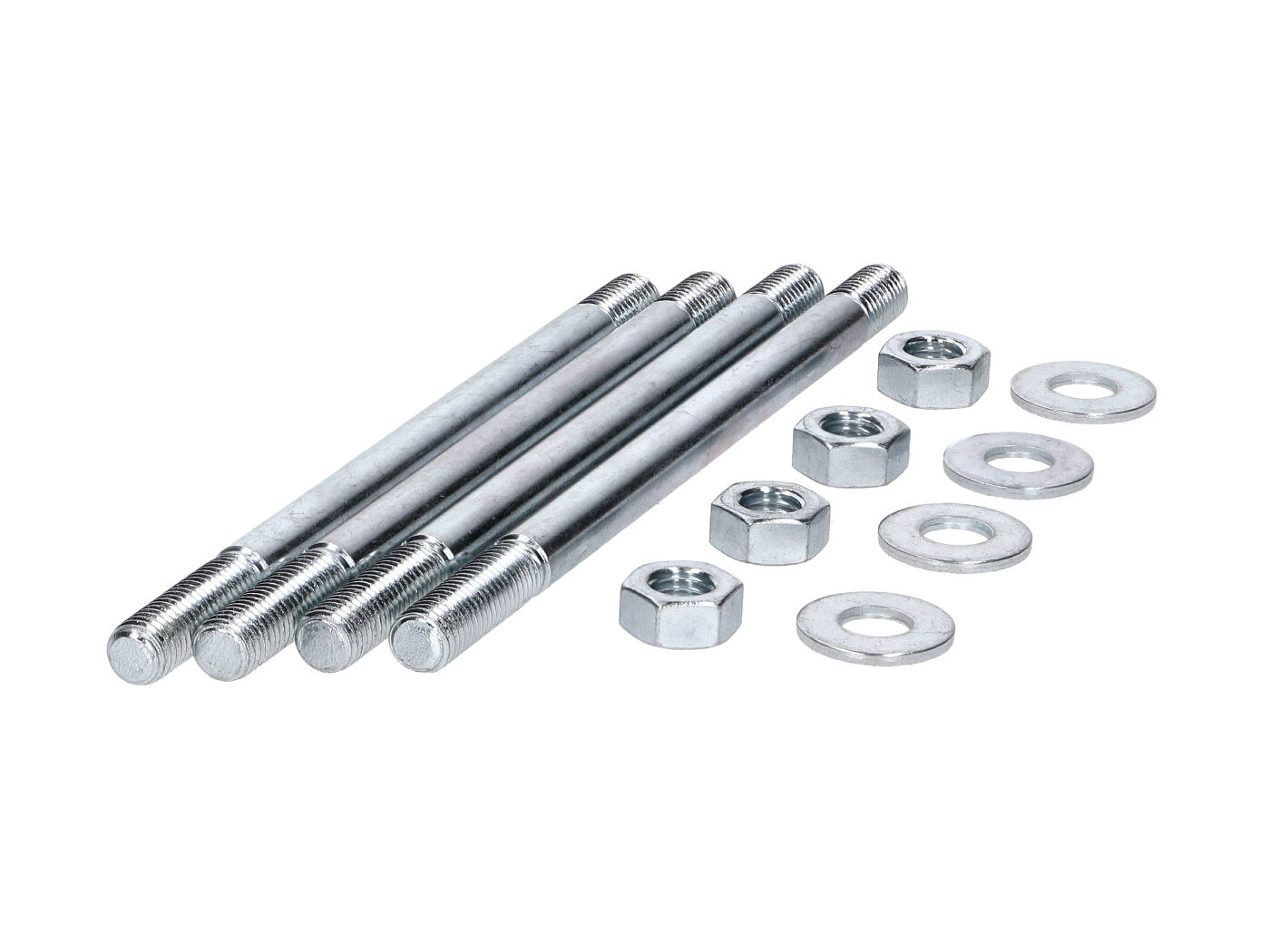 Cilinder tapeind DMP + moer M7x115mm 4pcs Tomos - Afbeelding 2