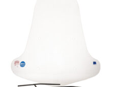 Windscherm Regia Met Bevestigingsset (made In Eu) Hoog 72cm Helder Agm Goccia Gev1000, Tomos A35