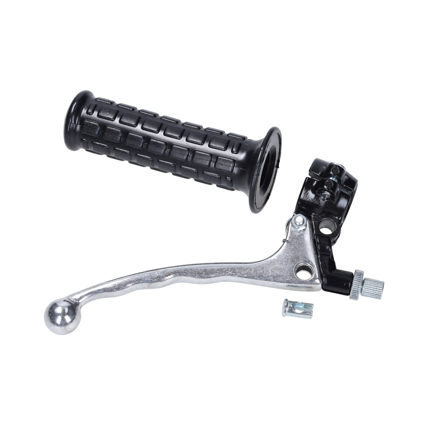 Remhendel Lusito Compleet Links Zwart/alu A3, Tomos A35, Camino - Afbeelding 2