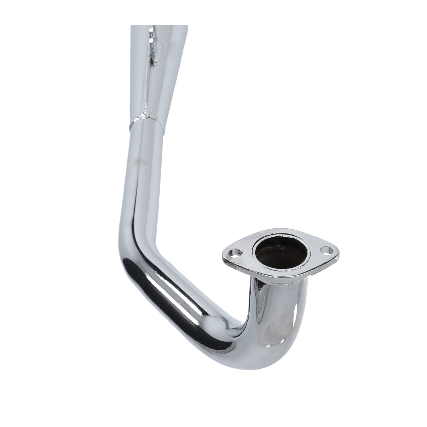 Uitlaat Jamarcol Standaard Model 28mm Chroom A3, Tomos A35, Tomos A3 - Afbeelding 3