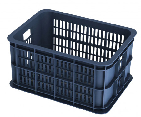 Fietskrat Basil Crate small - 25 liter 40 x 29 x 21 cm - bluestone