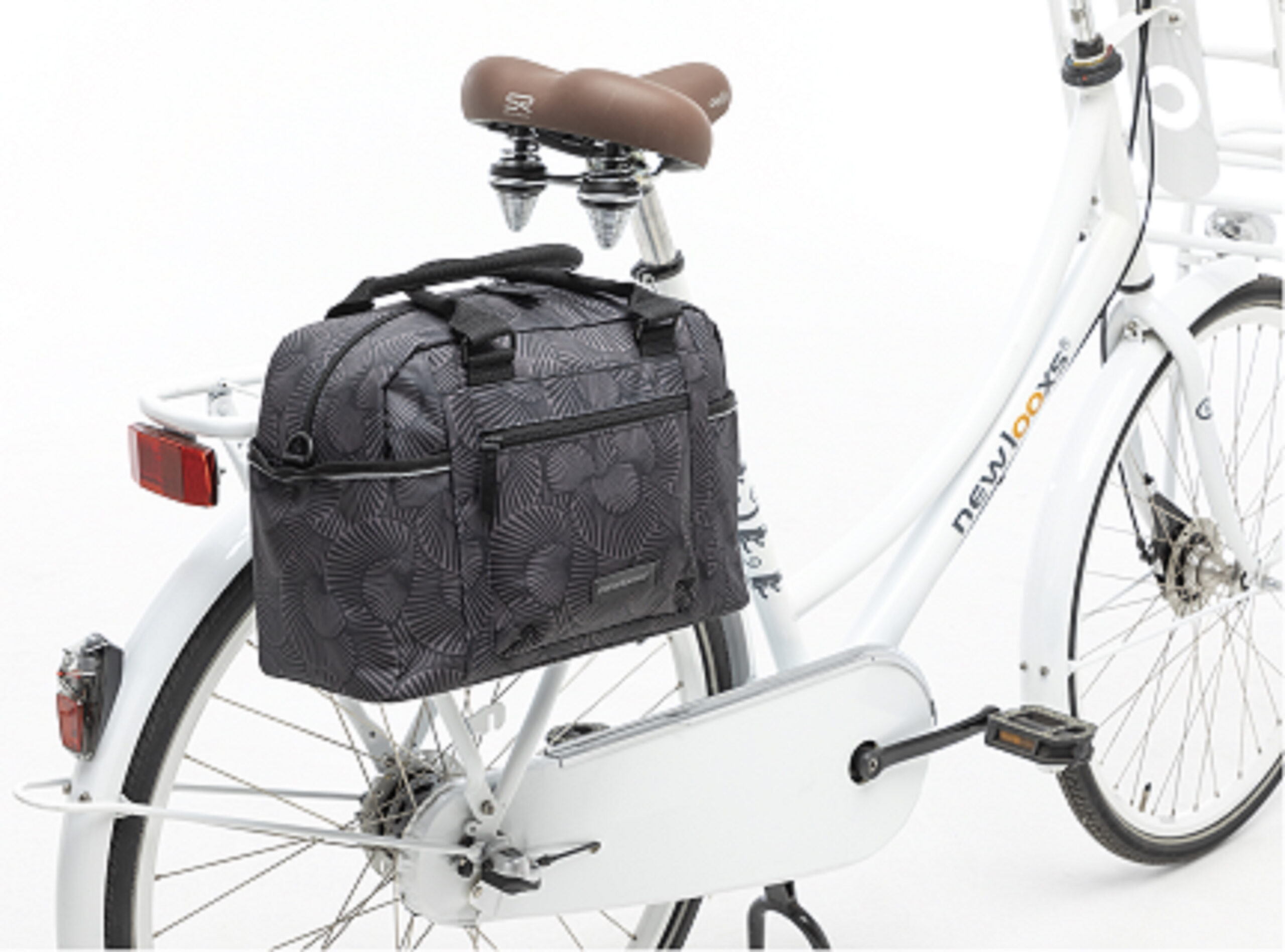 Fietstas New Looxs Bari 13 liter 27 x 26 x 18 cm - selo black