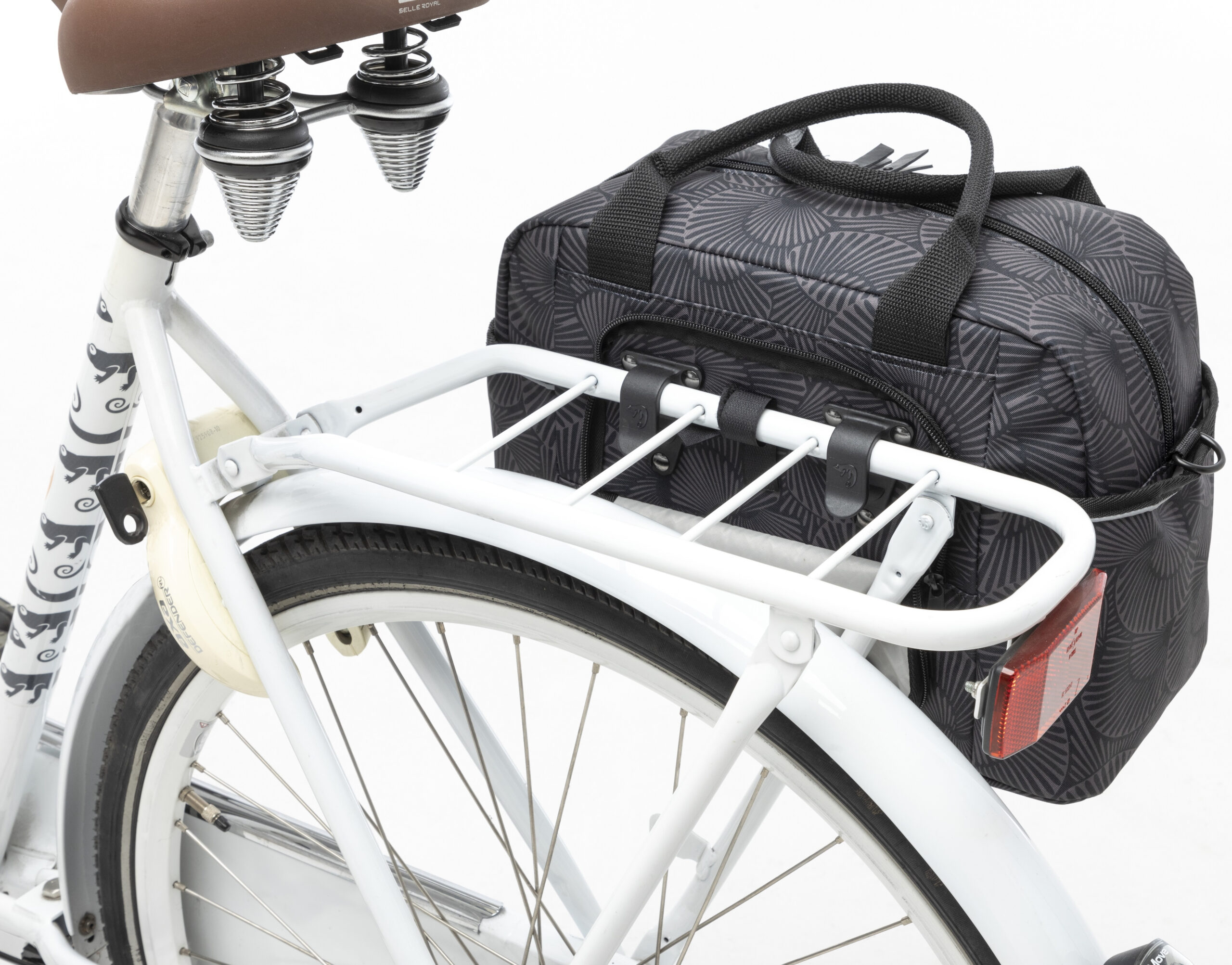 Fietstas New Looxs Bari 13 liter 27 x 26 x 18 cm - selo black - Afbeelding 5