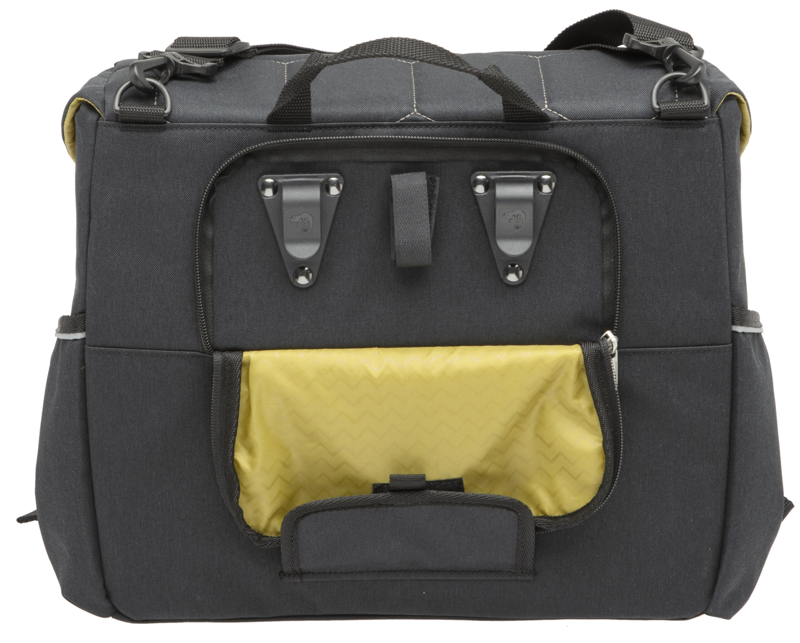 Enkele fietstas New Looxs Mondi Joy Single 18,5 liter 36 x 16 x 32 cm - quilted black - Afbeelding 2