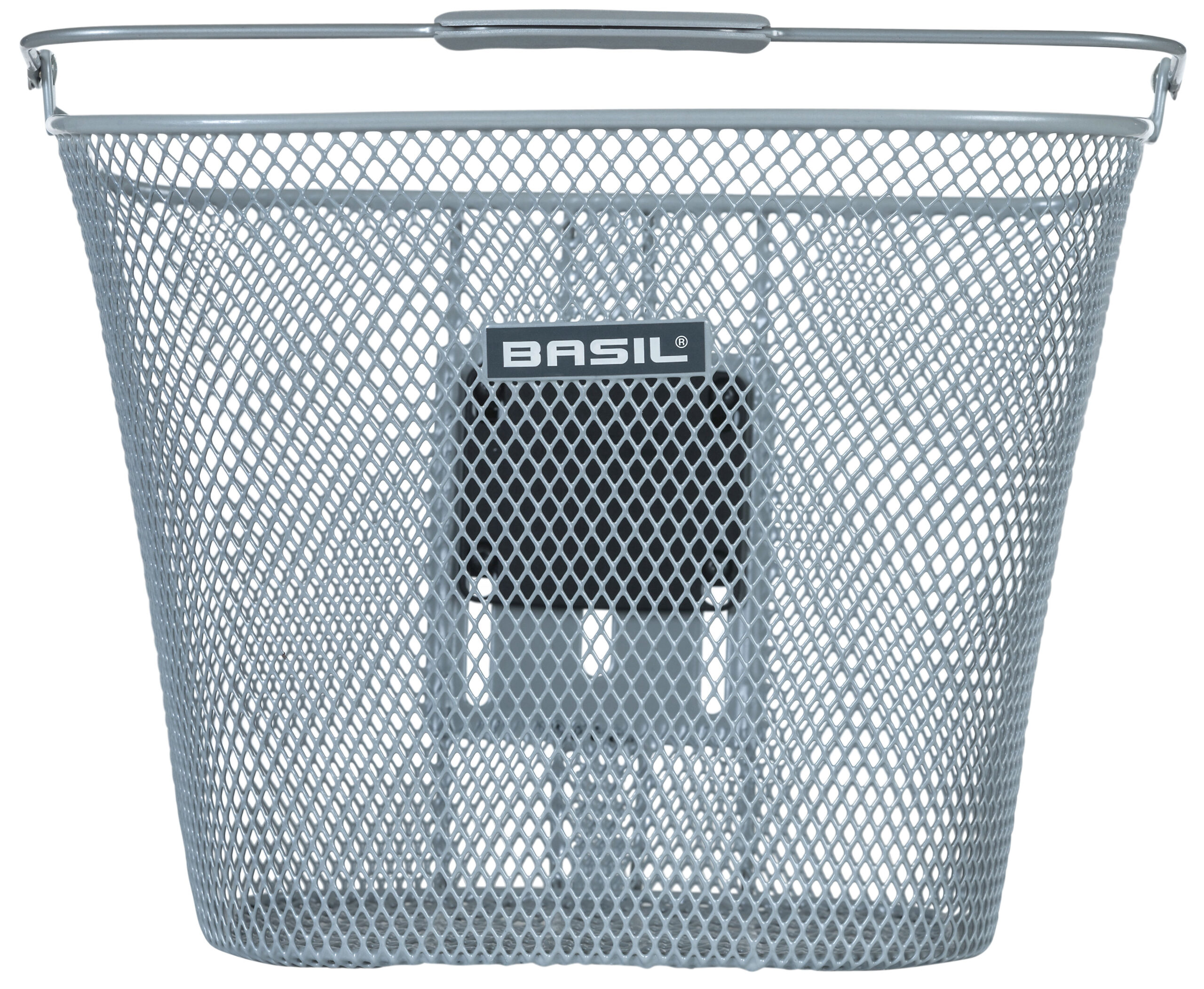 Fietsmand Basil Bremen KF 14 liter 26 x 35 x 29 cm - zilver (zonder houder) - Afbeelding 3