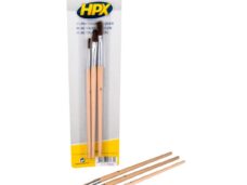 Autolakpenselen HPX (set á 3 stuks)