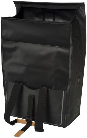 Fietstas Basil Urban Dry Shopper 20 liter 34 x 16 x 48 cm - matt black - Afbeelding 3