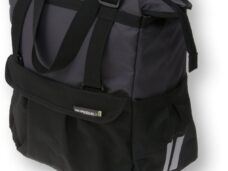 Fietstas Basil Shopper XL 32 x 16 x 37 cm - zwart
