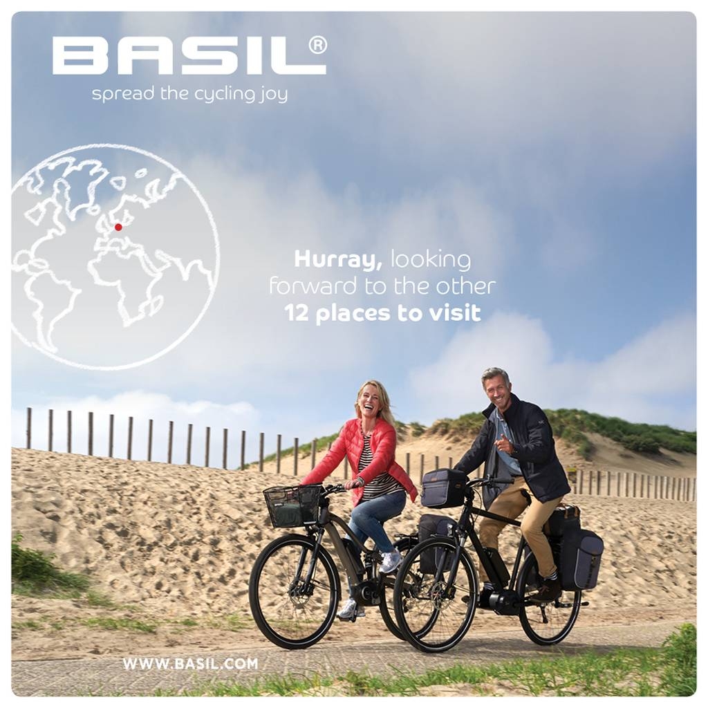 Dubbele fietstas Basil Miles Double Bag 34 liter 34 x 19 x 43 cm - zwart/grijs - Afbeelding 4