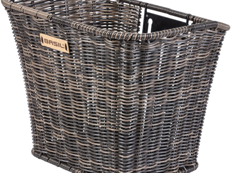 Fietsmand Basil Bremen Rattan Look FM 26 x 35 x 37 cm - nature brown