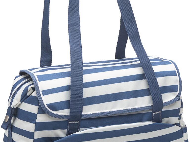 Fietsschoudertas New Looxs Tosca 16 liter 38 x 28 x 15,5 cm - blue stripe