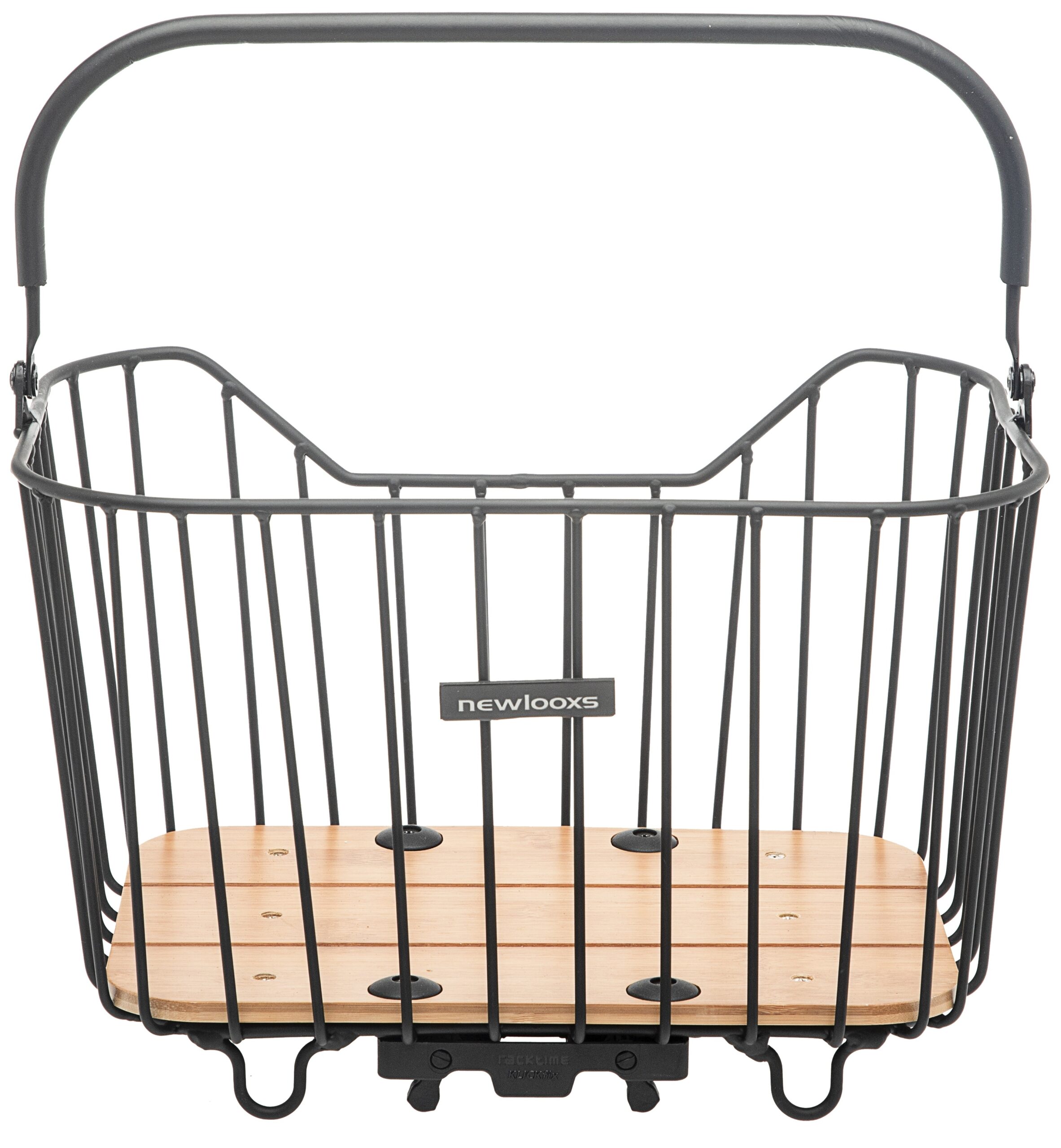 Fietsmand New Looxs Palermo 24 liter 40 x 22 x 27,5 cm - zwart - Afbeelding 3