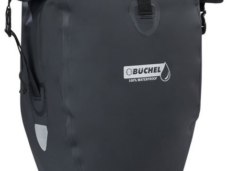 Fietstas Büchel 100% waterdicht 25,4 liter - zwart