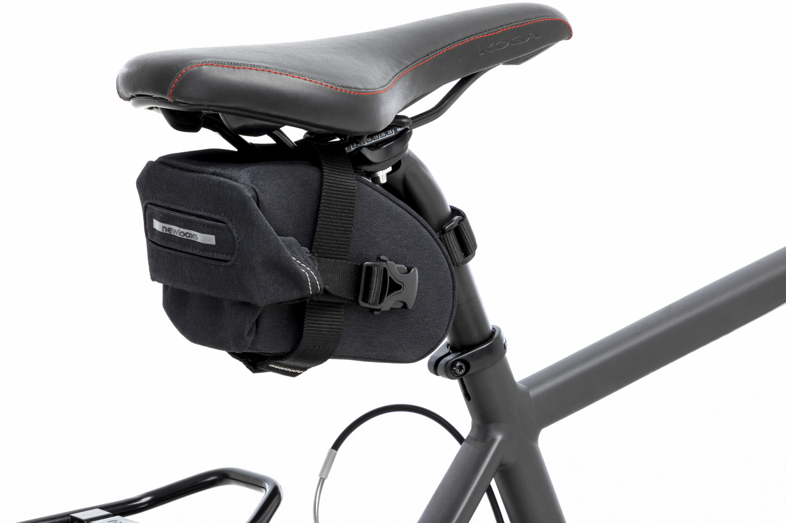 Zadeltas New Looxs Sports Saddle Bag 0,9 liter 17 x 10 x 9 cm - zwart - Afbeelding 2