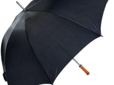 Opvouwbare paraplu groot ø125cm - Zwart