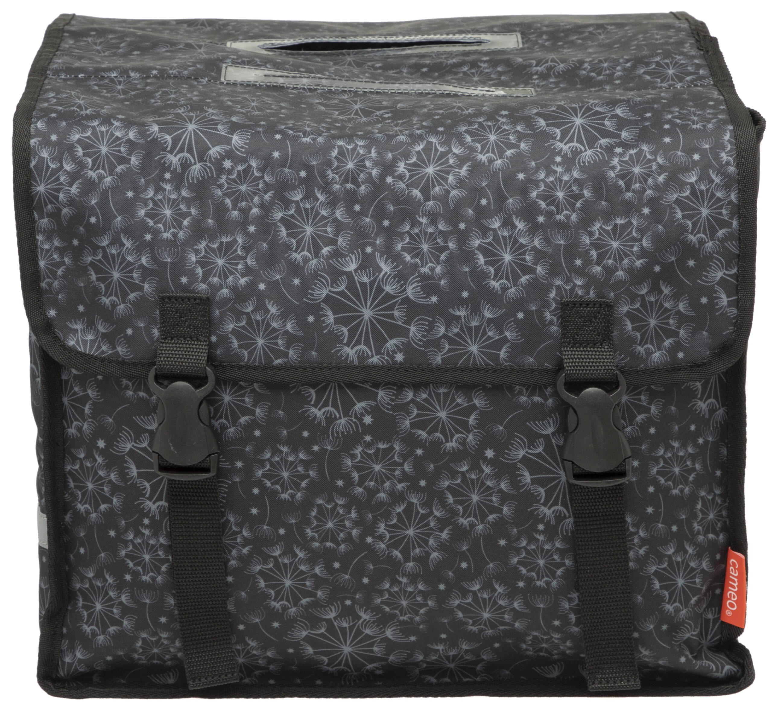 Dubbele fietstas Cameo Double Bag 30 liter 37 x 12.5 x 33 cm (2x) - tara black - Afbeelding 2