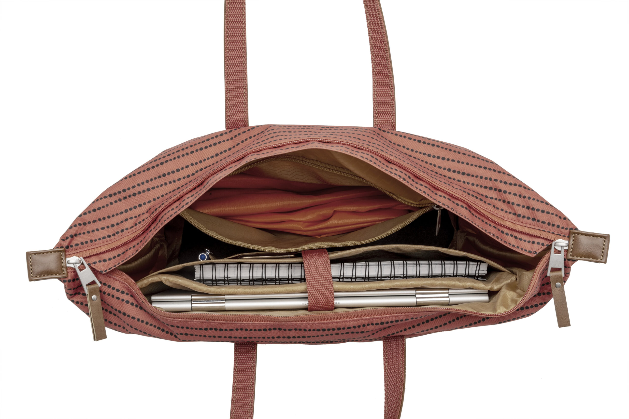 Fietstas New Looxs Tendo Nomi 21 liter 38 x 28 x 15,5 cm - rood - Afbeelding 2