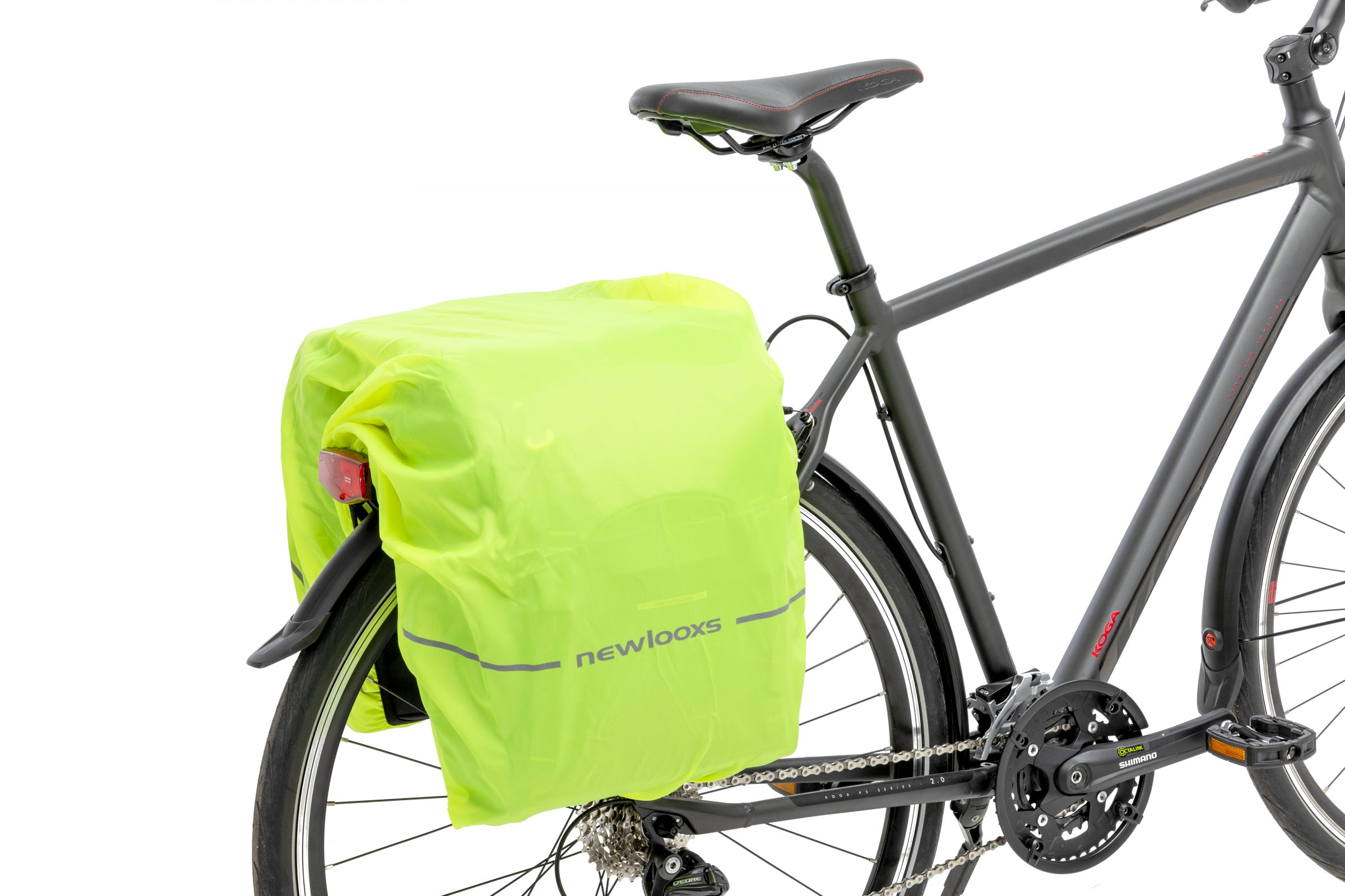 Dubbele fietstas New Looxs Cameo Sports 28 liter 29 x 15 x 33 cm - zwart - Afbeelding 2