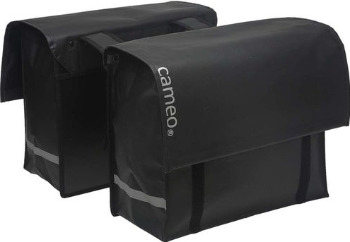 Dubbele tas New Looxs Cameo Bisonyl 46 liter 39 x 33 x 18cm (x2) - mat zwart