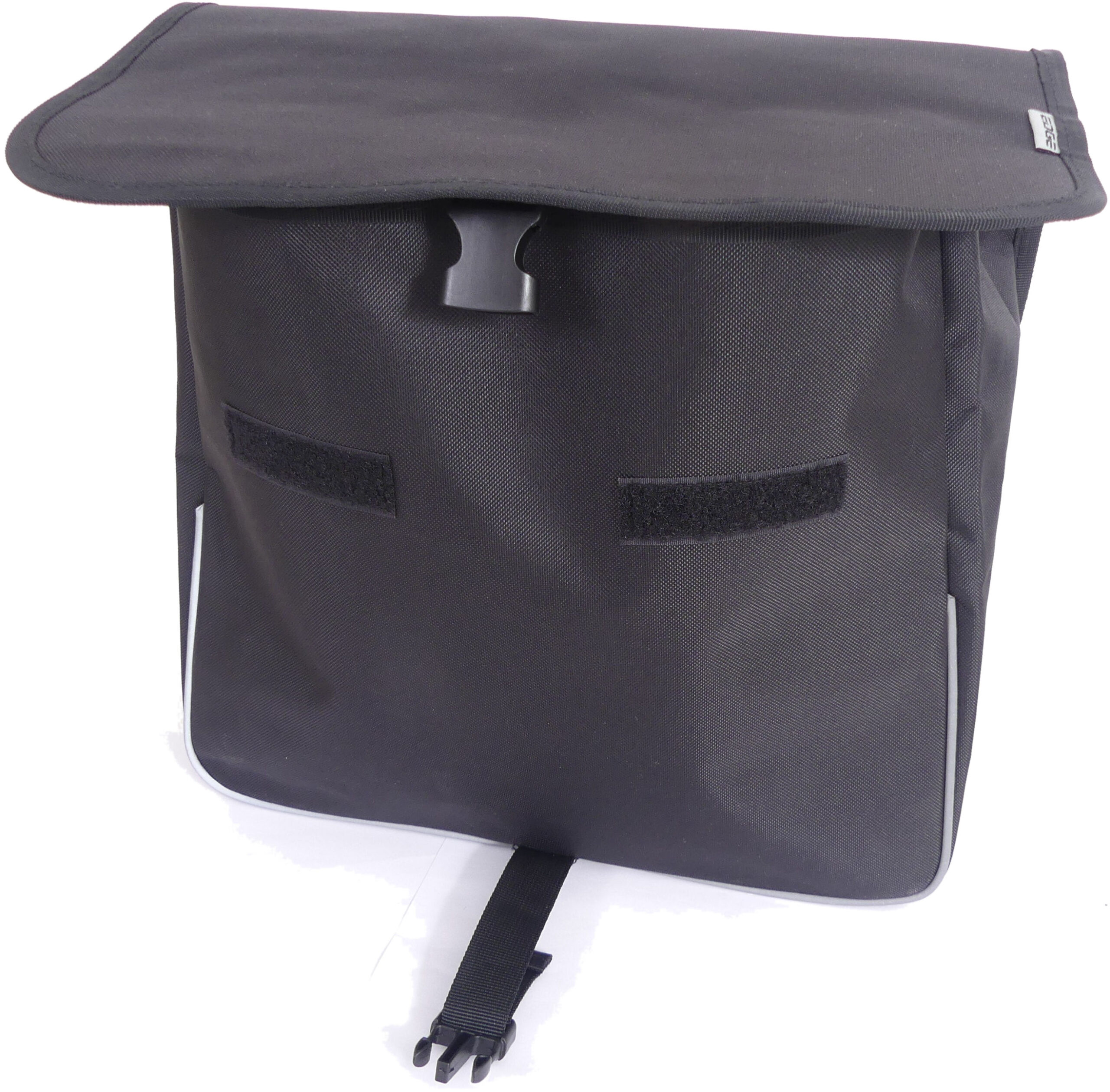 Dubbele fietstas Edge Basic Shopper 26 liter 33 x 36 x 12cm (2x) - zwart - Afbeelding 4