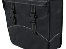 Fietstas links Greenlands 20 liter 37x33x14 cm - zwart