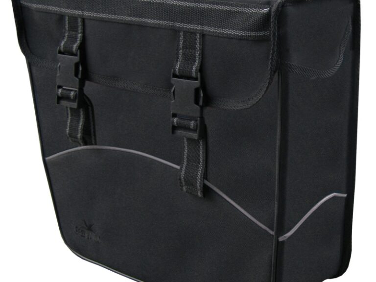 Fietstas links Greenlands 20 liter 37x33x14 cm - zwart