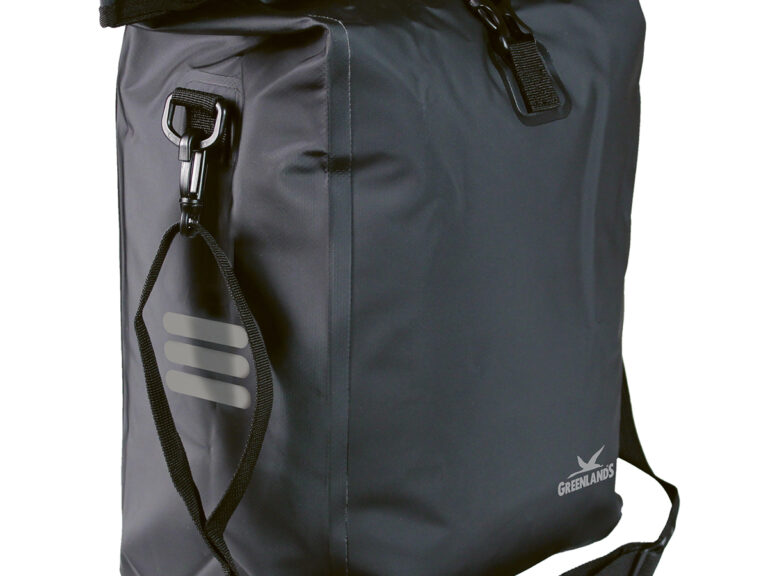 Fietstas Greenlands Waterproof Large 23 liter 31 x 50 x 15 cm - zwart