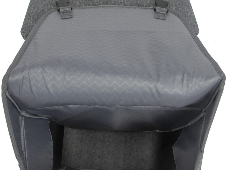 Dubbele fietstas New Looxs Nova Double MIK 32 liter 35 x 35 x 15 cm - grijs