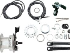 Versnellingsnaaf 3 speed Sturmey Archer Summit X-RD3 trommelrem - high polish aluminium