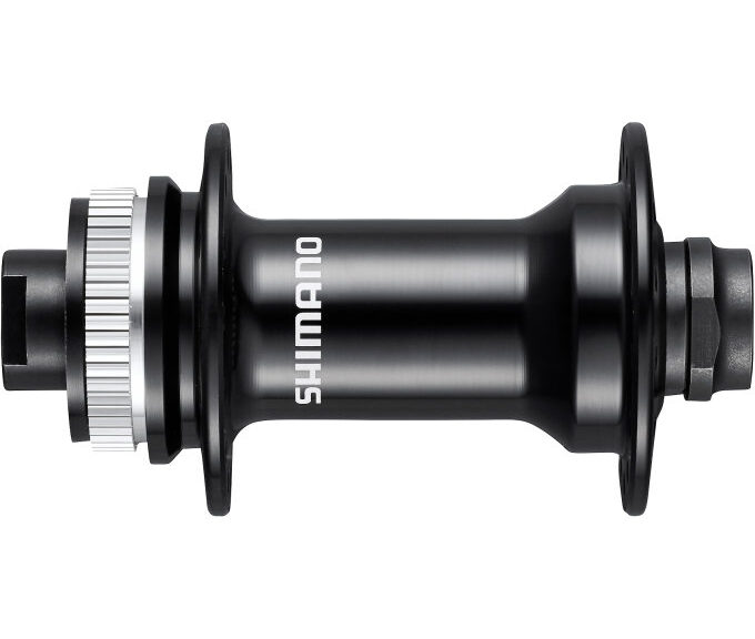 Voornaaf Shimano HB-RS470 - 28 gaats - Center Lock - 12 mm steekas - zwart