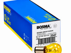 Lamp 6V Bosma 15/15W BAX15D geel 1pcs