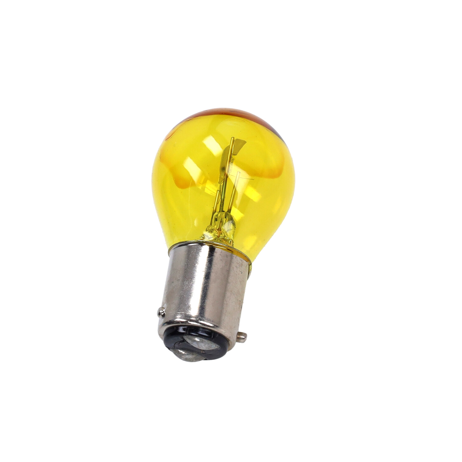 Lamp 6V Bosma 15/15W BAX15D geel 1pcs - Afbeelding 2