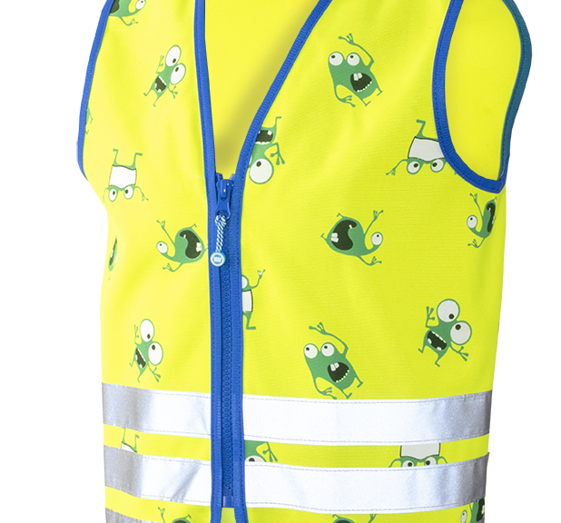 Reflecterend hesje voor kinderen Wowow Goyo Medium - geel