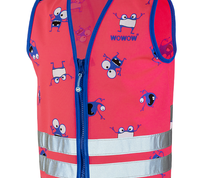 Reflecterend hesje voor kinderen Wowow Goyo Large - roze