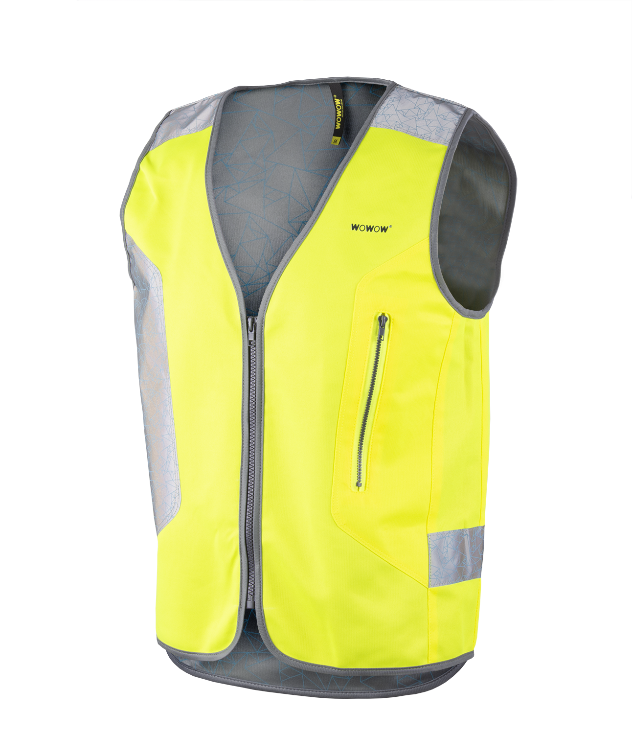 Reflecterend hesje Wowow Tegra Yellow - XXXLarge - Afbeelding 5