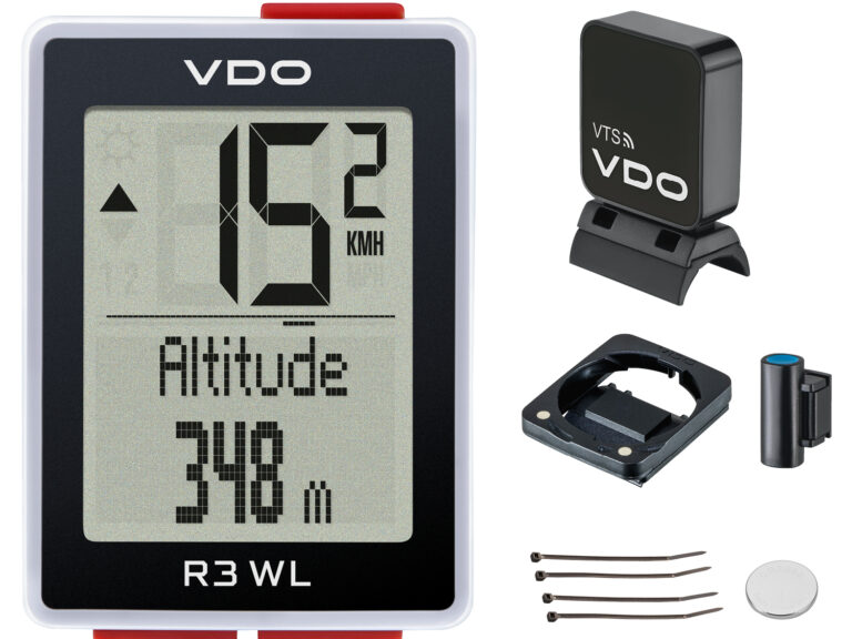 Fietscomputer VDO R3 WL STS (hoogte)
